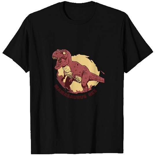 Dinosaur Pet Mamasaurus rexs Trex Jurassic Cretaceous Period T rexs Mother T-Shirts