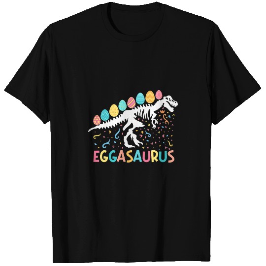 Dinosaur Pet Eggasaurus Stegosaurus Eggs Dinosaur Easter Day Egg Hunting T-Shirts