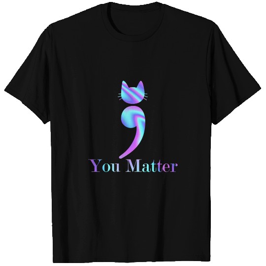 suicides Prevention 988 Ribbon You Matter suicides Prevention Awareness T-Shirts