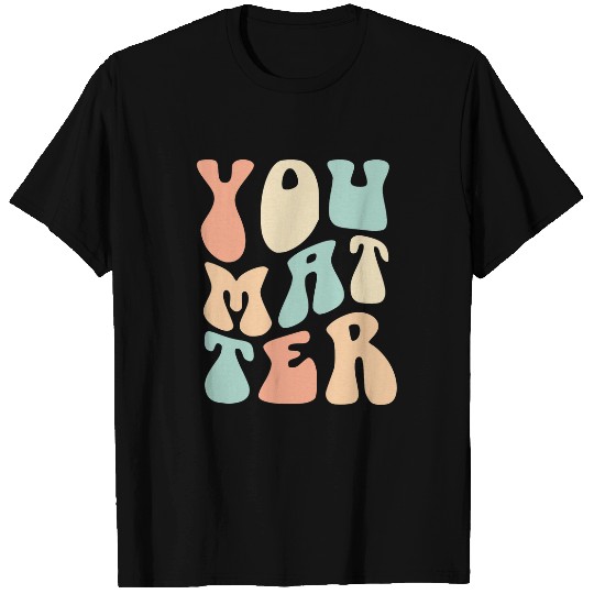 suicides Prevention 988 Ribbon You Matter Mental Health Awareness T-Shirts