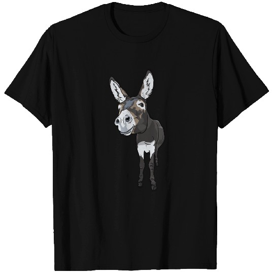 Donkey Pet Face T-Shirts