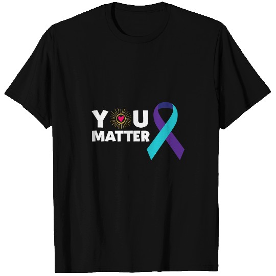suicides Prevention 988 You Matter suicides Prevention Teal T-Shirts