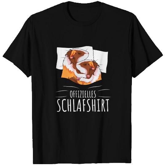 Guinea Pig Pet Official Guinea Pig Sleep  2 T-Shirts