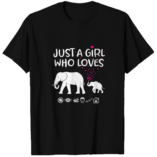 Elephant Mammal Girls Women Tee for Mothers Day Elephant Graphic Plus Size T-Shirts