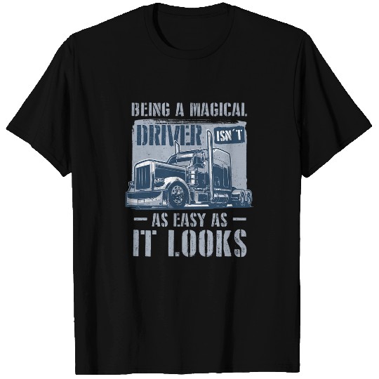 American Truck Taxi Driver Uber Driver Truck Driver Bus T-Shirts