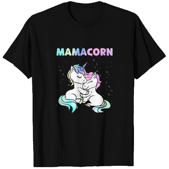 Unicorn Pet Mamacorn Mother Daughter Son Unicorn Lover Mothers Day T-Shirts