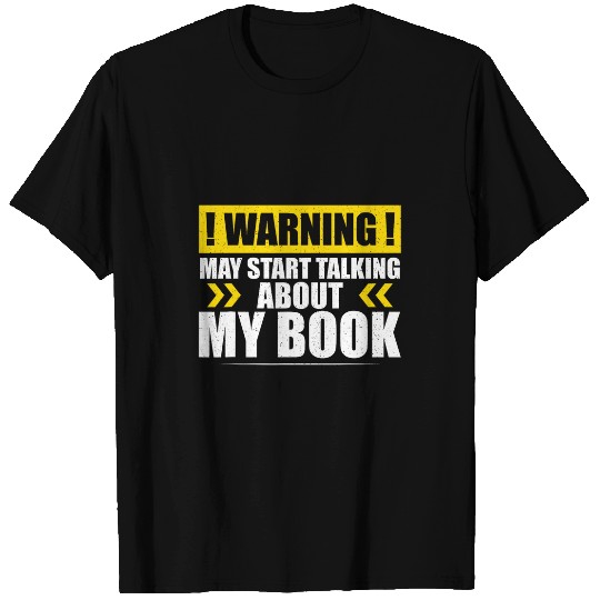 Book Fun May Start Talking About My Book Writer Editor T-Shirts