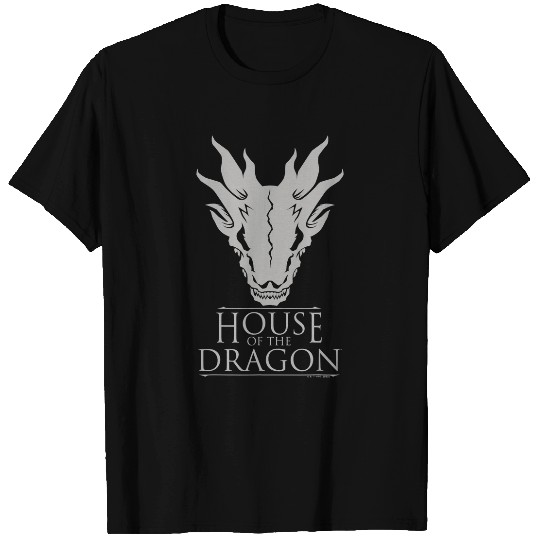Dragon Pet House of the Dragon Skull Silhouette T-Shirts