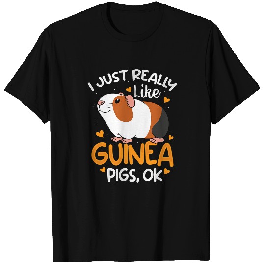 Guinea Pig Pet I Just Really Like Guinea Pigs Ok Guinea Pig Lover Women T-Shirts
