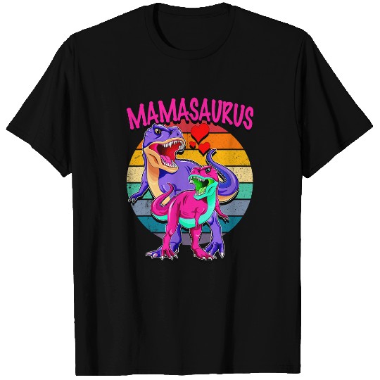 Dinosaur Pet Mothers Day Mamasaurus T-Shirts