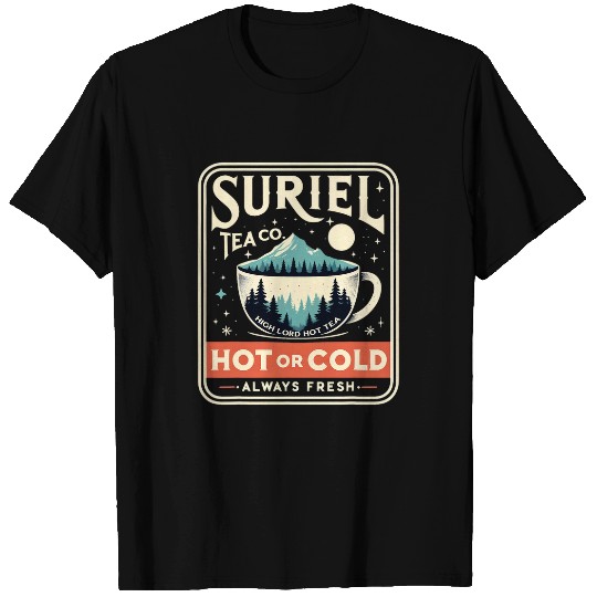 Discover Book Fun Suriel Tea Co Hot Or Cold Always Fresh Reader Book Lover 1 T-Shirts