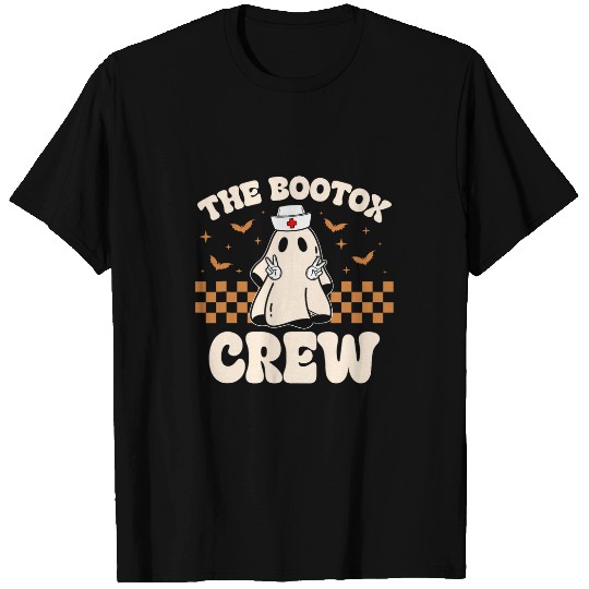 The Botox Crew Halloween Botox nurses Funny Esthetician Women T-Shirts
