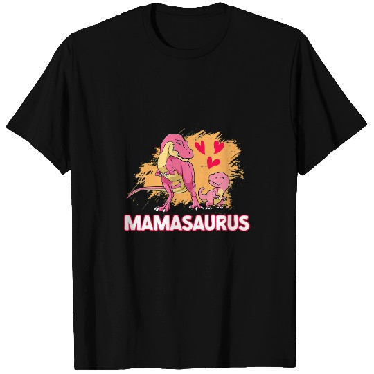 Dinosaur Pet Mamasaurus Is My Mother Reptile Family T-Shirts