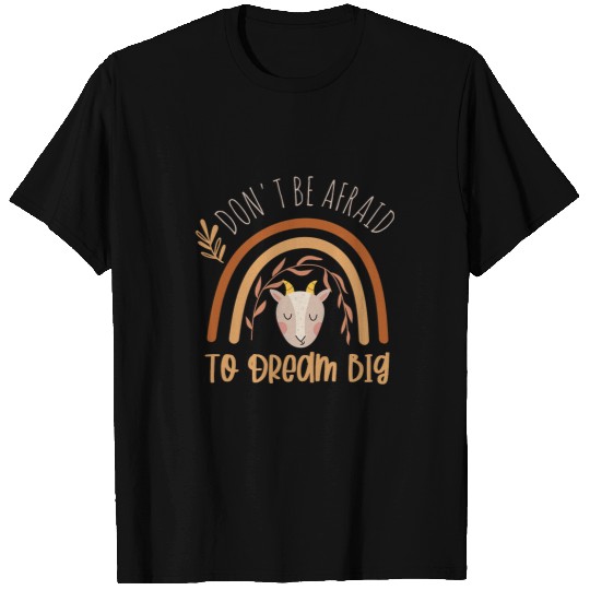 Goats Pet Mindset Dream Bohemian Rainbow Goats Lover Inspirational T-Shirts