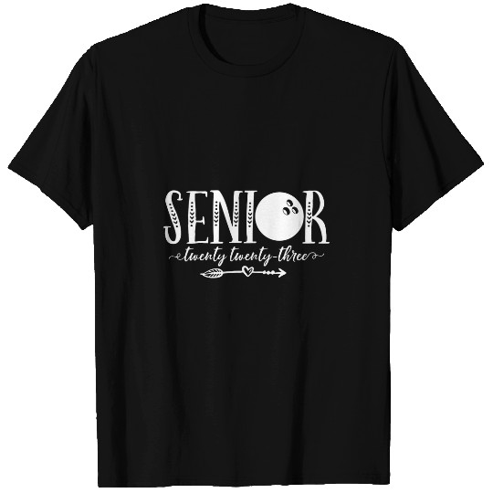 Discover Sport Bowling Cute Senior Bowling Team Twenty Twenty Three Graduate T-Shirts