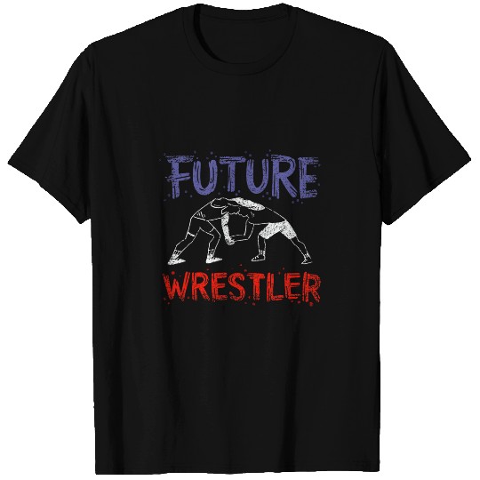 Sport Wrestling Future Wrestler American Wrestling vintages T-Shirts