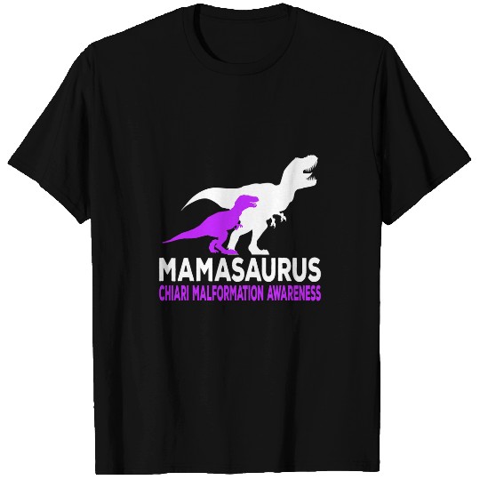 Dinosaur Pet Mama Dinosaur Chiari Malformation Awareness Mamasaurus T-Shirts
