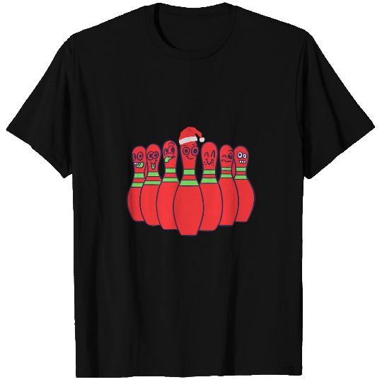 Sport Bowling Team Bowler Christmas xmass T-Shirts