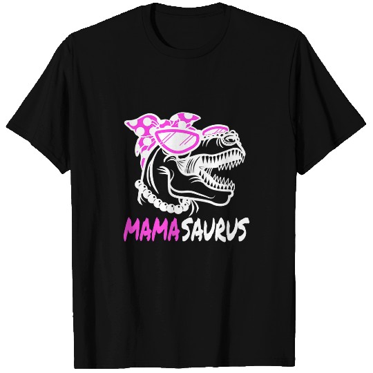 Dinosaur Pet Mamasaurus Mama Dinosaur TRex Cute Mothers Day T-Shirts