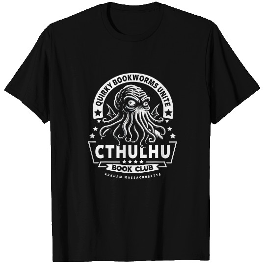 Book Fun Cthulhu Book Club T-Shirts