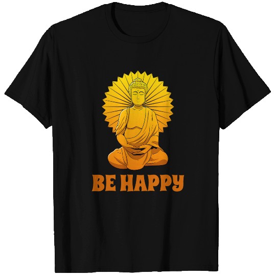Buddha Monk Namaste Praying Pray Smile Happy Laugh Buddhism 215 T-Shirts