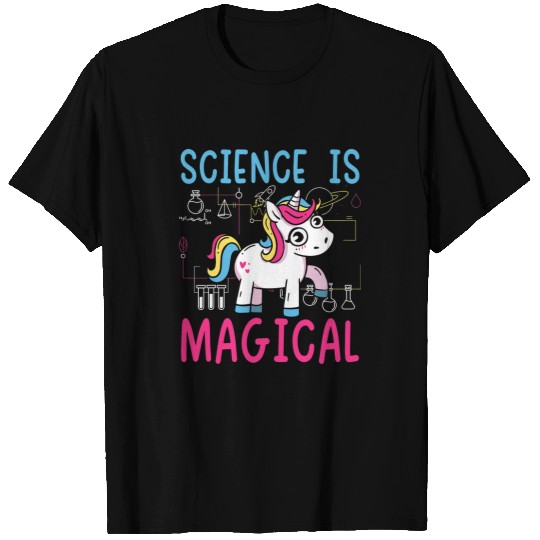 Unicorn Pet Science Is Magical Unicorn Squad Biology Chemistry Lover T-Shirts