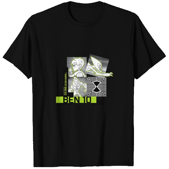 Aliens UFO Ben 10 Its Time To Go Alien Group Poster T-Shirts