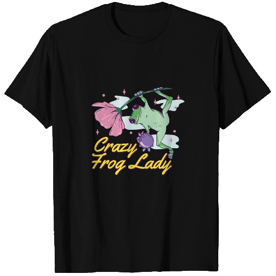 Frog Pet crazys Frog Lady Frog Lily Pads T-Shirts