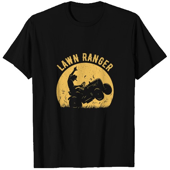 Lawn Mower Fun Ranger Lawn Tractor Lawn Mowing Enthusiast T-Shirts