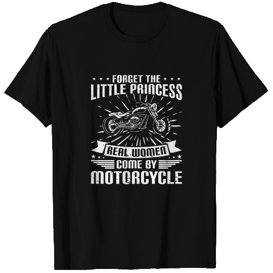 Womens Bikelife Ride Real Women Come By Motorcycle T-Shirts