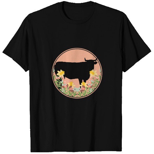Cow Pet Cattle Dairy Farm Farming Cowboy Cowgirl T-Shirts