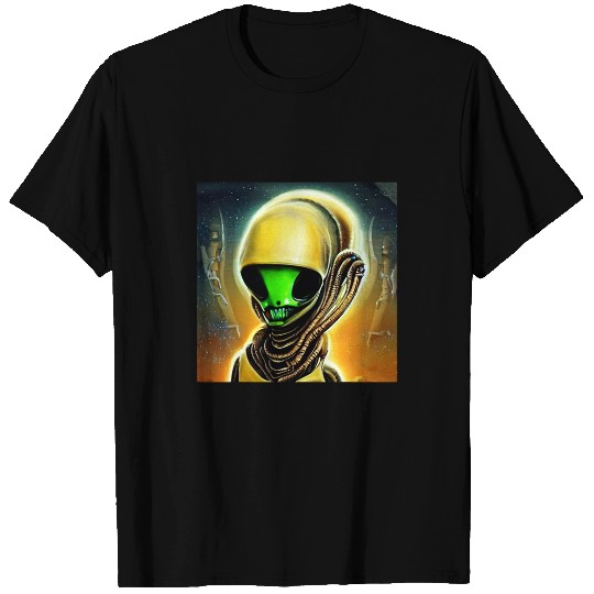 Aliens UFO UAP 51 area grey out of this world creature art 9 513 T-Shirts