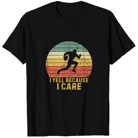 Sport Rugby Funny I Yell Because I Care Rugby Union Sport Lovers vintages T-Shirts