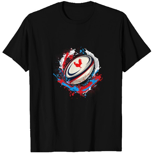 Sport Rugby France Rugby Jersey France Flag Rugby France Jersey T-Shirts