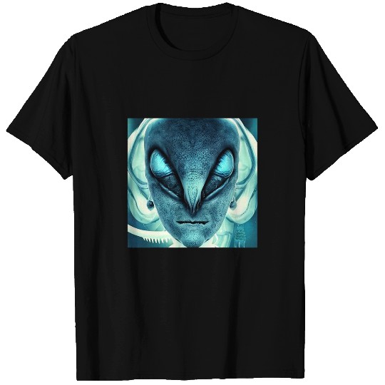 Aliens UFO UAP 51 area grey out of this world creature art 5 9 255 T-Shirts