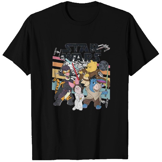 Pooh And Friends Star Wars Shirt, Star Wars Winnie The Pooh T-Shirt, Retro Star Wars Shirt, Hollywood Studios Shirt, Galaxy's Edge Tee