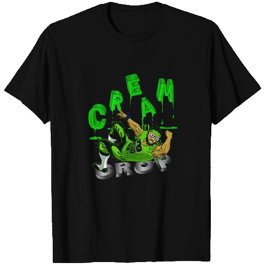 Sport Wrestling MachoThe Cream of The Crop Wrestling Funny Meme Retro T-Shirts