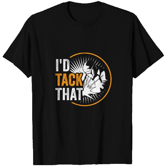 Welder Job Arc Welder pipessliner Ironworker Welding Art Funny Design T-Shirts