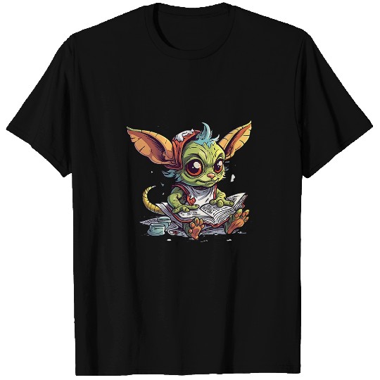 Book Fun A Gremlins Guide to Reading Thoughts T-Shirts