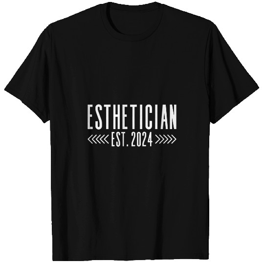 Esthetician Est 2024 Graduation New Skin Care Specialist 21 T-Shirts