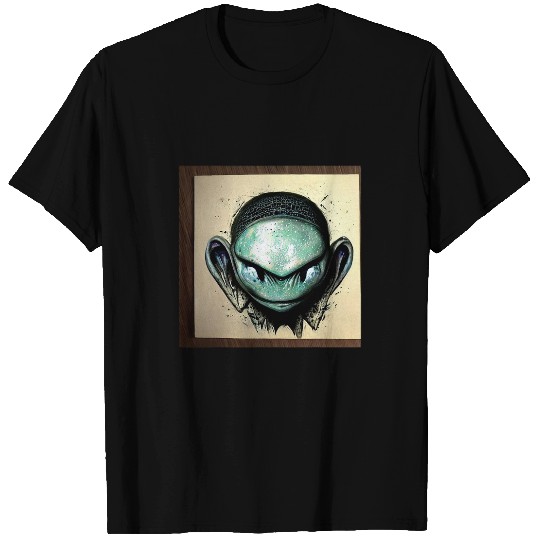 Aliens UFO UAP 51 area grey out of this world creature art 5 2 466 T-Shirts
