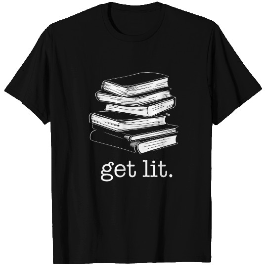 Lets Get Lit Books T-Shirts
