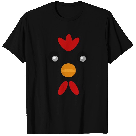 Chicken Pet Face Cute Funny T-Shirts