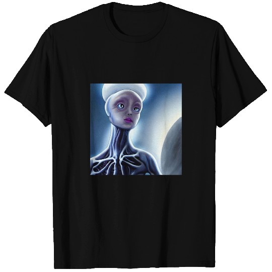 Aliens UFO UAP 51 area grey out of this world creature art 5 2 63 T-Shirts