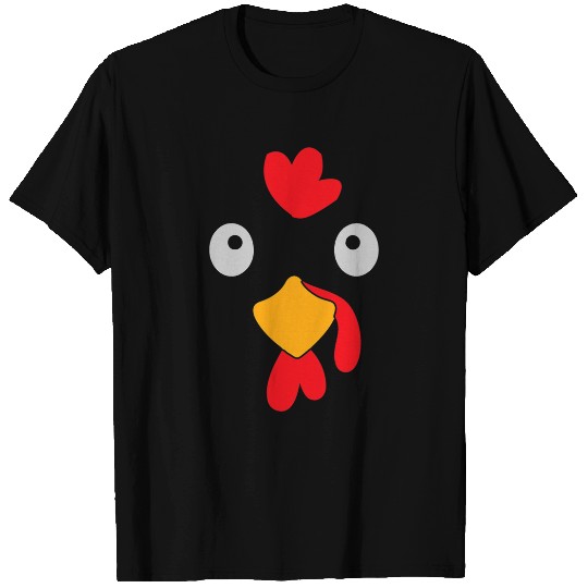 Chicken Pet Face Chicken Costume for Chicken Lovers T-Shirts
