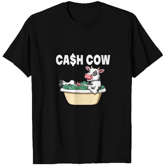 Cow Pet Cash Cow for an investor saver atkionist T-Shirts