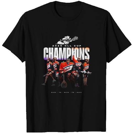 Buffalo Bandits 2025 Nll Cup Champions T-Shirt