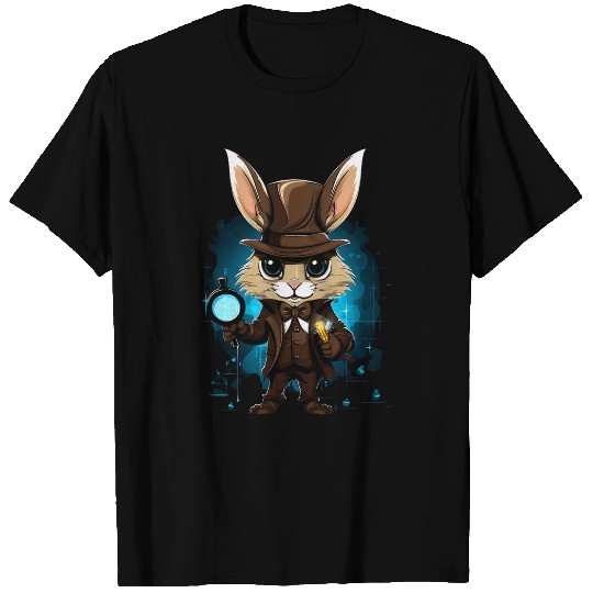 Easter Bunny Detective Easter T-Shirts