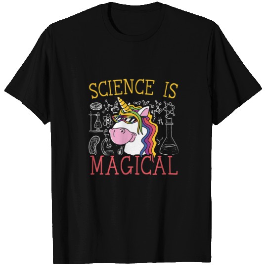 Unicorn Pet Science Is Magical Unicorn Squad Biology Chemistry Lover 1 T-Shirts