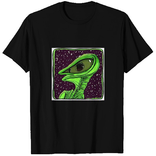 Aliens UFO UAP 51 area grey out of this world creature art 5 2 264 T-Shirts